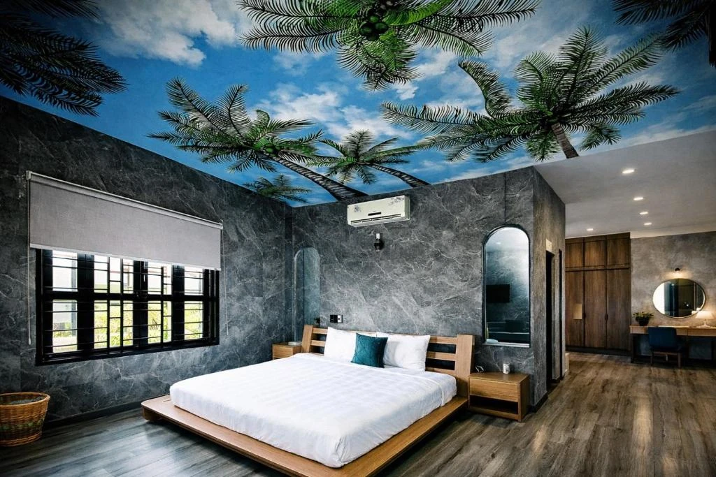 Phòng ngủ tại Dazi Retreat Huế