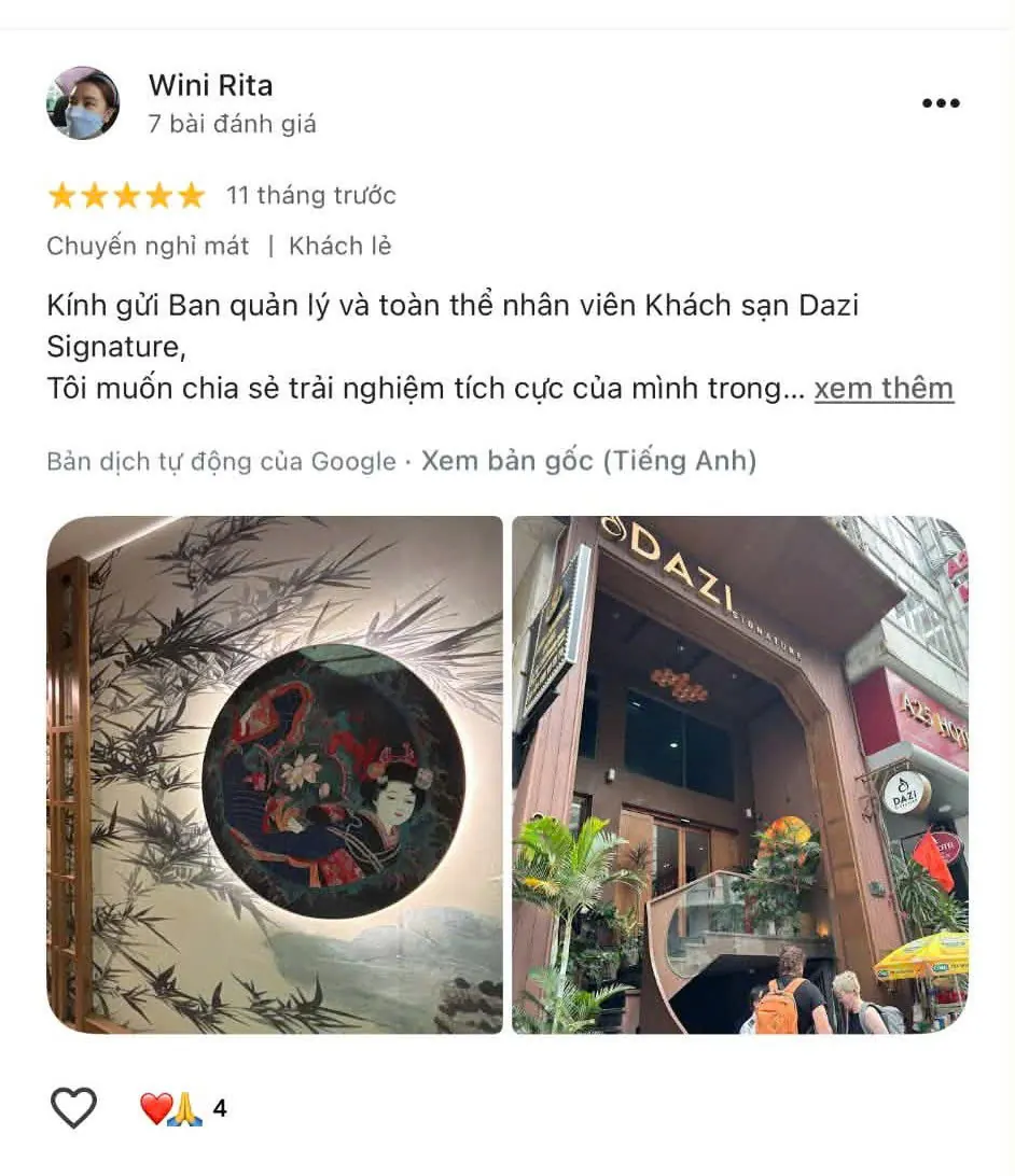 Ảnh chụp đánh giá khách sạn trên Google Maps, ảnh 2 trong 9