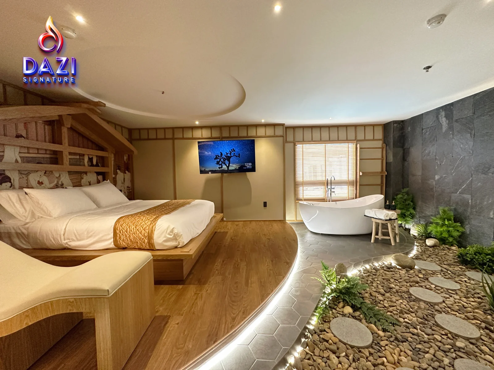 Japanese Garden Room - góc nhìn 3