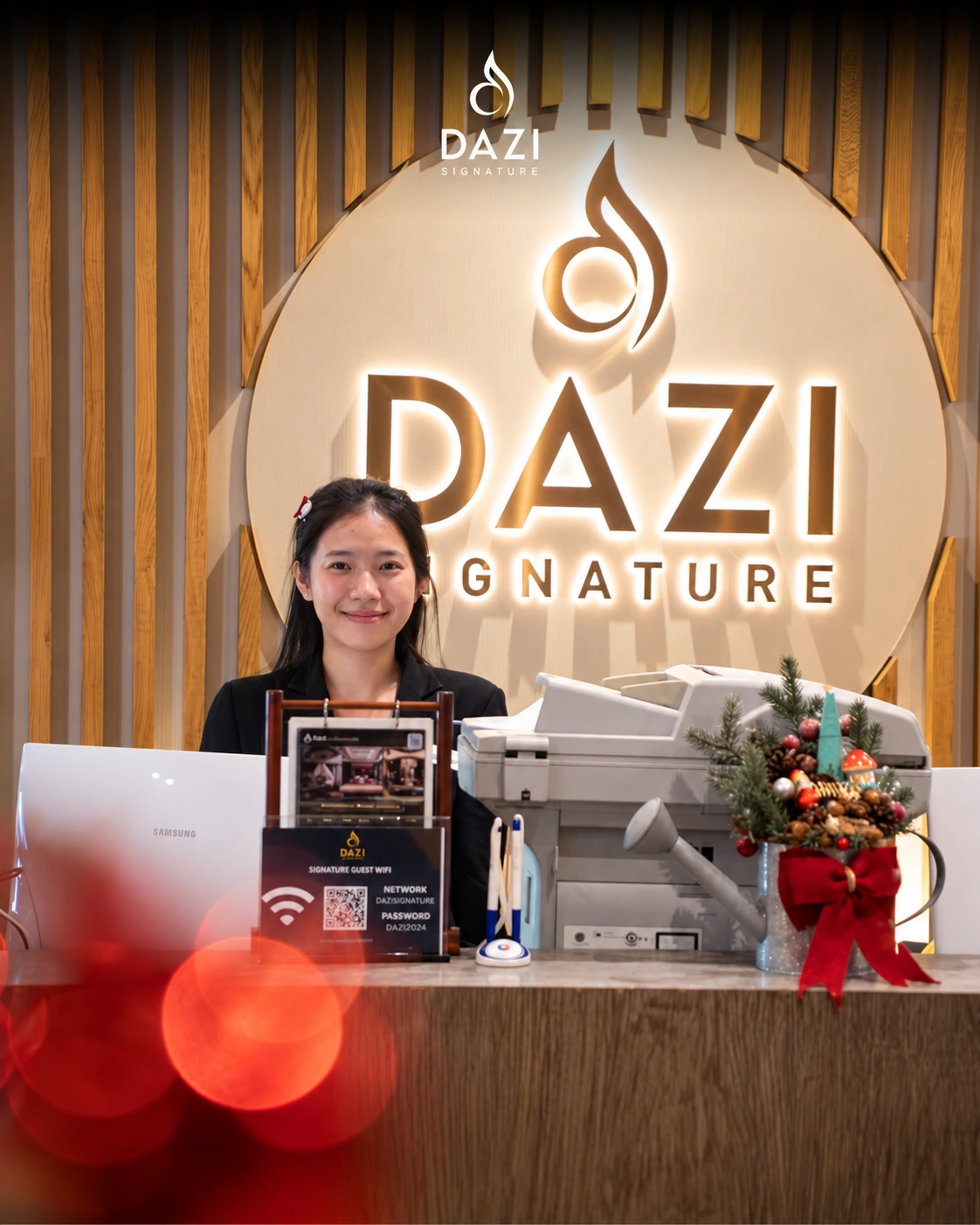 Lễ tân Dazi Signature Bến Thành