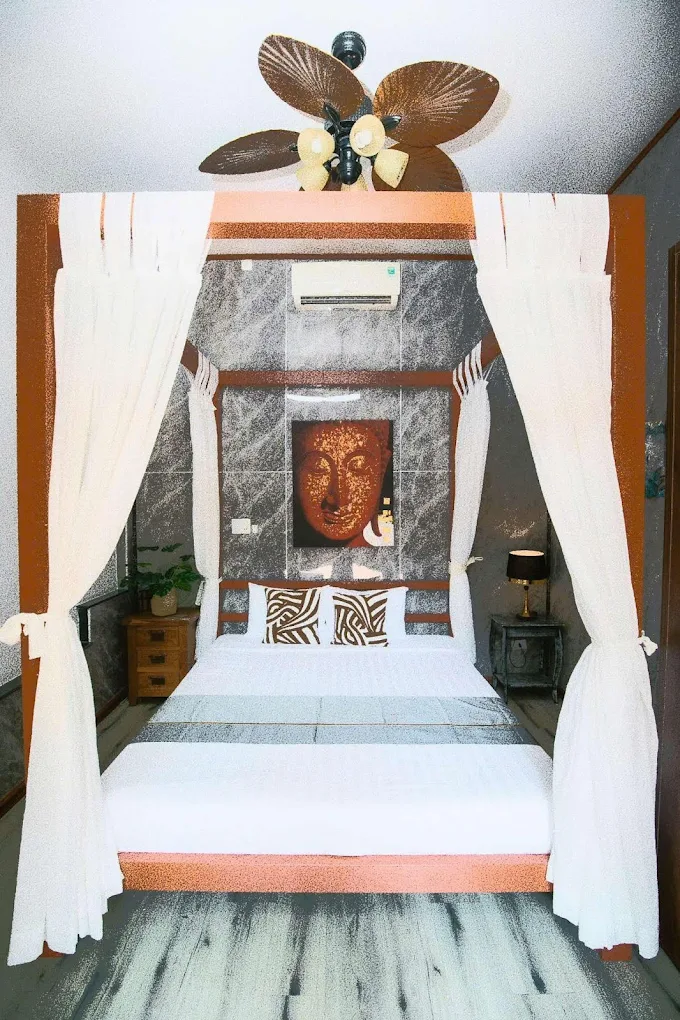 Phòng ngủ và góc thư giãn - Dazi Retreat Huế